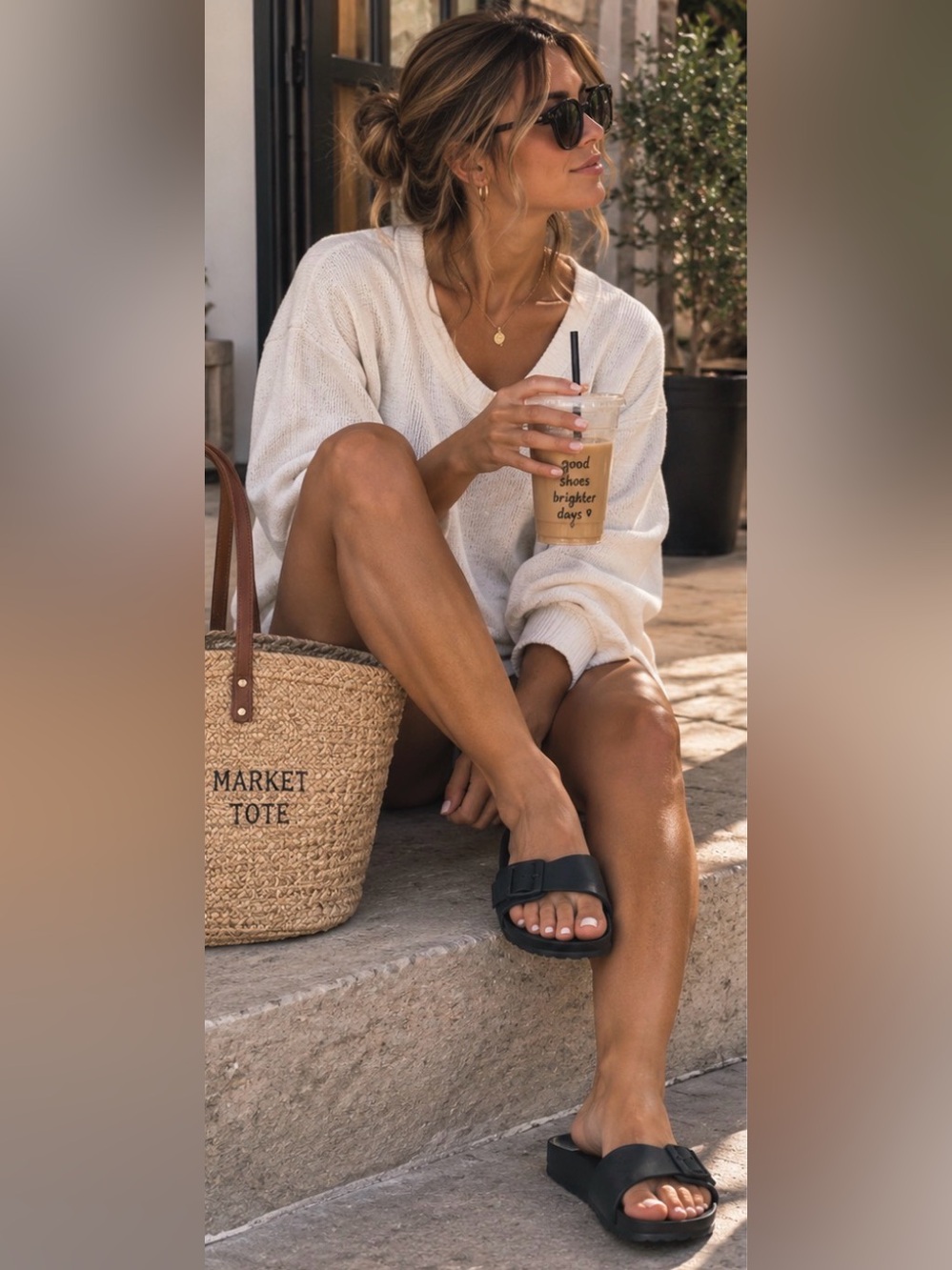 black Birkenstock Madrid EVA Sandals